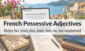 French Possessive Adjectives – Rules for mon, ma, mes, ton, ta, tes explained