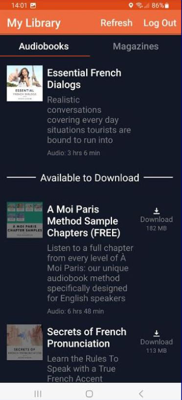 French Today app screenshot