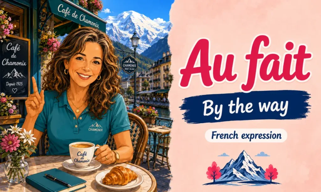 Au fait – By the way – French expression – French Word of the Day