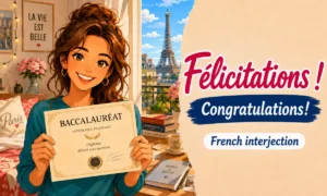 Félicitations – Congratulations – French interjection – French Word of the Day