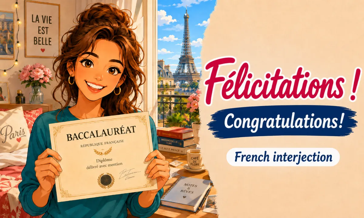 Félicitations – Congratulations – French interjection – French Word of the Day