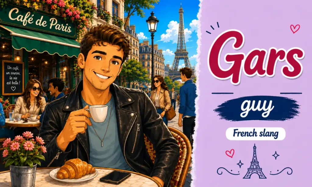 Gars – Guy – French slang – French Word of the Day