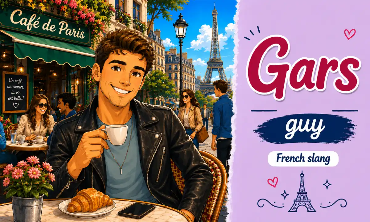 Gars – Guy – French slang – French Word of the Day