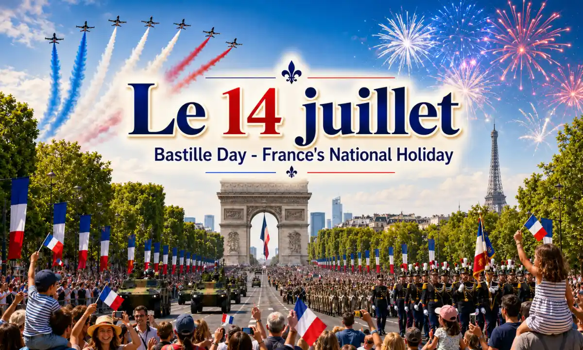 Le 14 juillet &ndash; Bastille Day, France's National Holiday &ndash; French Word of the Day