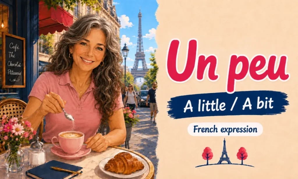 Un peu – A little, a bit – French expression – French Word of the Day