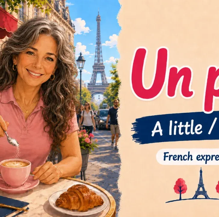Un peu — Meaning, pronunciation, examples with native audio