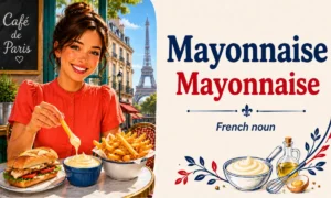 Mayonnaise – French noun