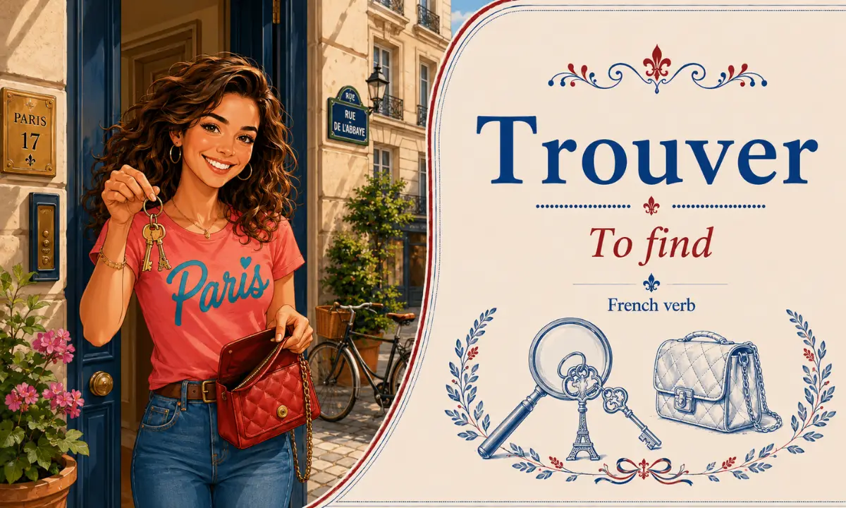 Trouver – To find – French Verb – French Word of the Day