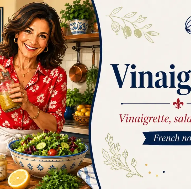 Vinaigrette &mdash; Meaning, pronunciation, examples with native audio
